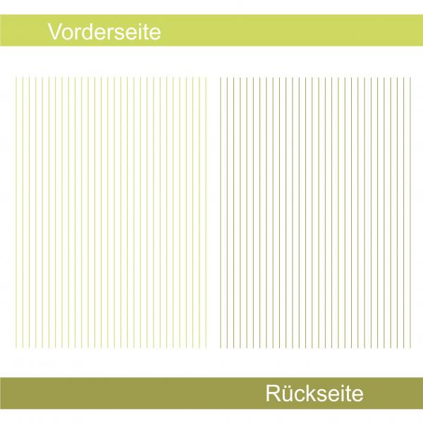Fein gestreift grün - Designpapier